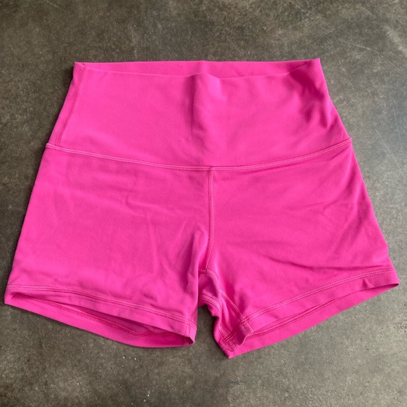 LULULEMON Align High Rise 4” Pink Shorts -SIZE 8 - Picture 1 of 4